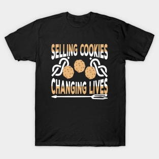 Selling Cookies, Changing Lives troop leader T-Shirt